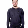 Mens Black Slim Fit Sweatshirt